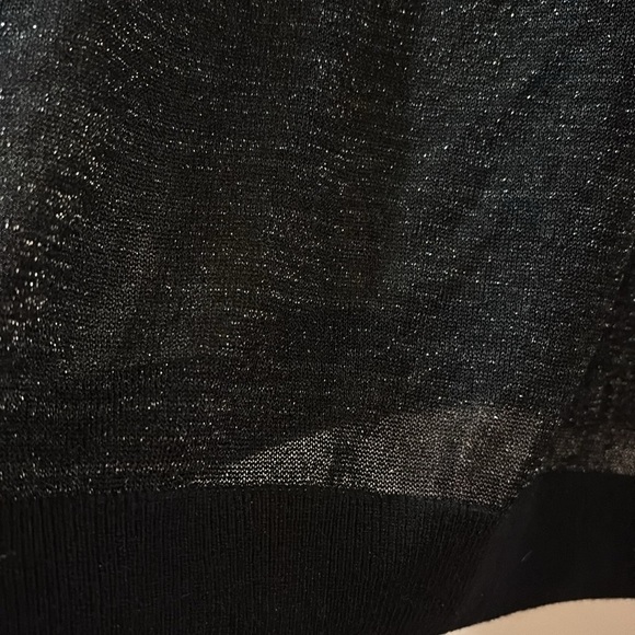 Lafayette 148 Black Knit Sweater - new w/o tag - size XL - cashmere blend - Picture 5 of 6